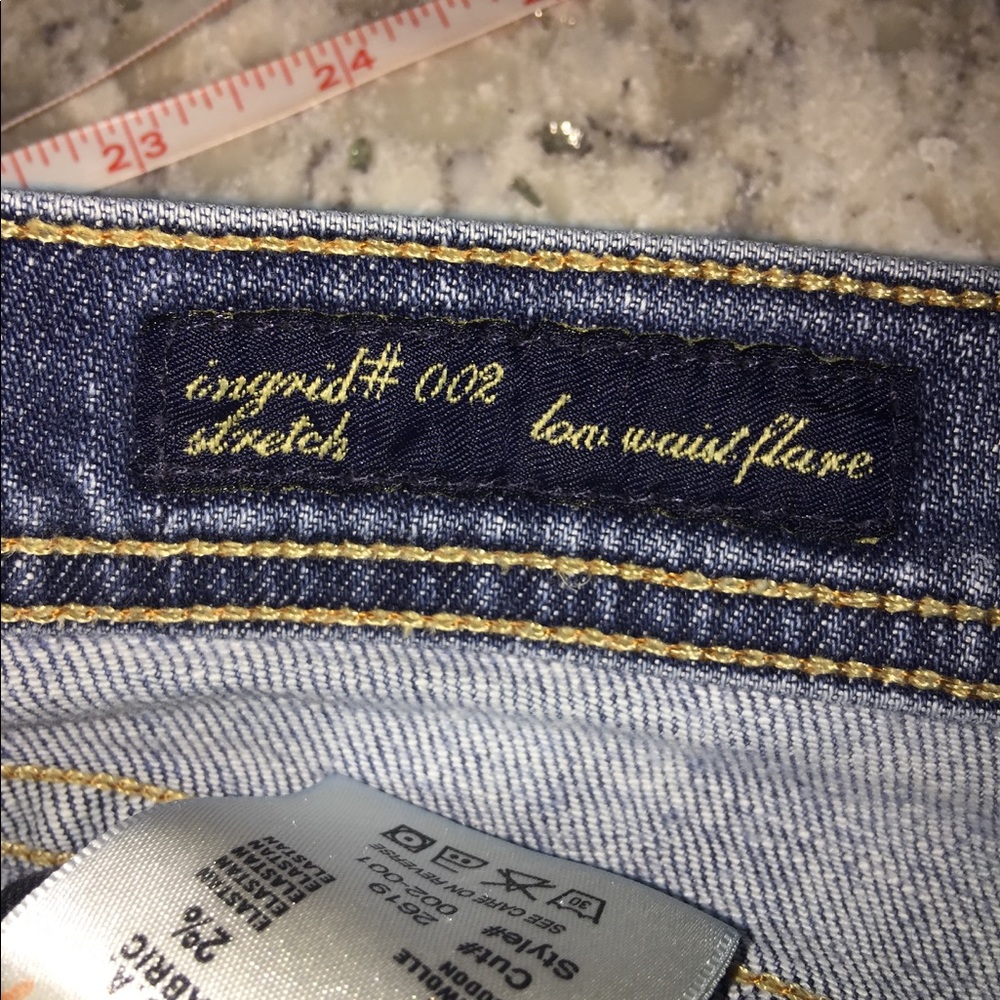 Citizens of Humanity low waist flare jeans